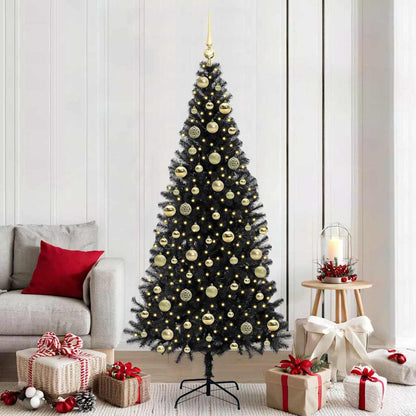 Christmas Tree Black 210 cm PVC