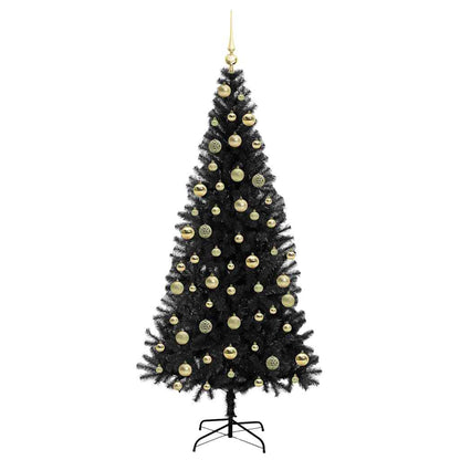 Christmas Tree Black 210 cm PVC