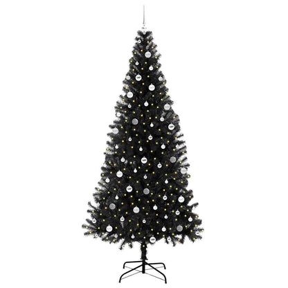 Christmas Tree Black 240 cm PVC