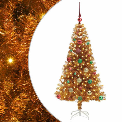 Christmas Tree Gold 150 cm PET