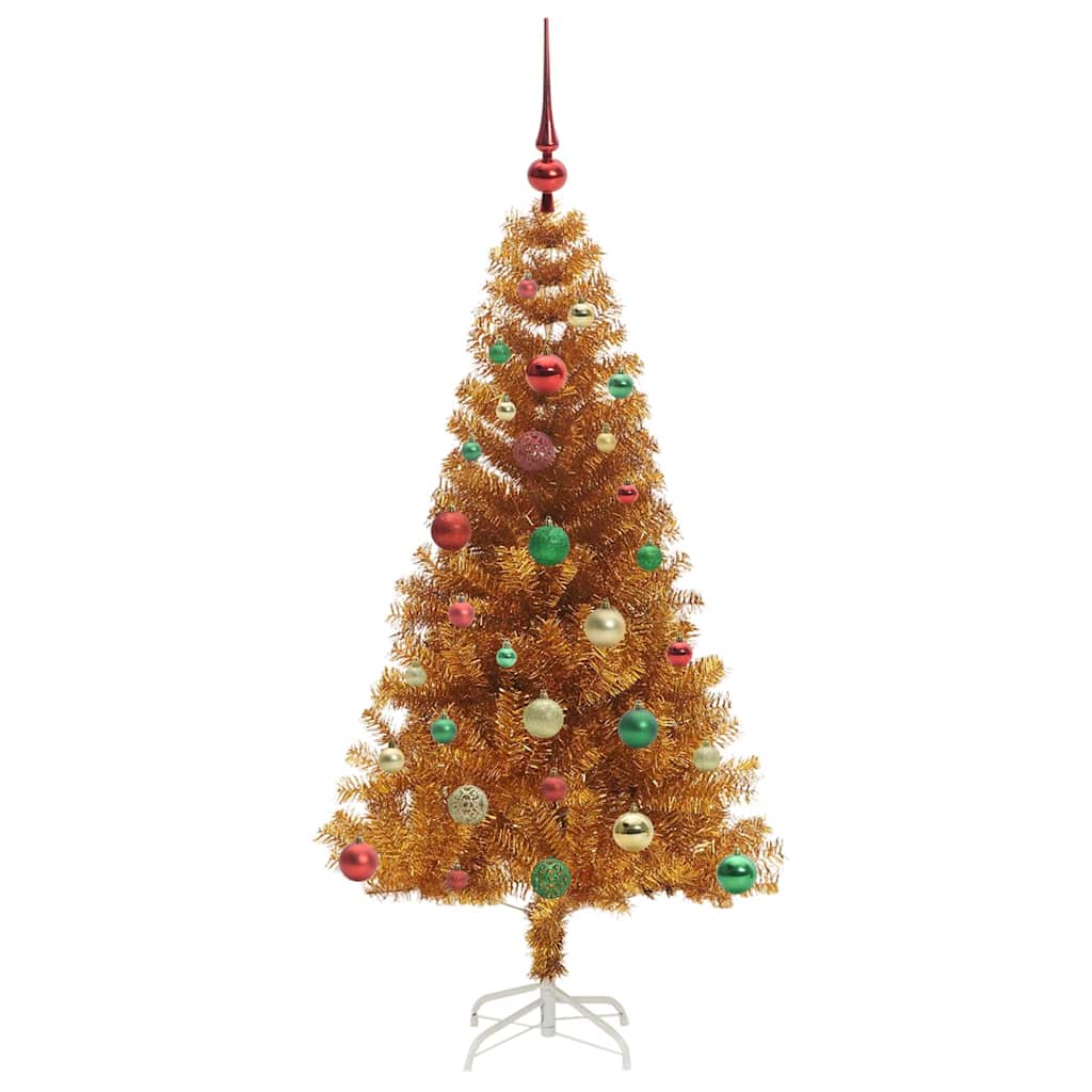 Christmas Tree Gold 150 cm PET