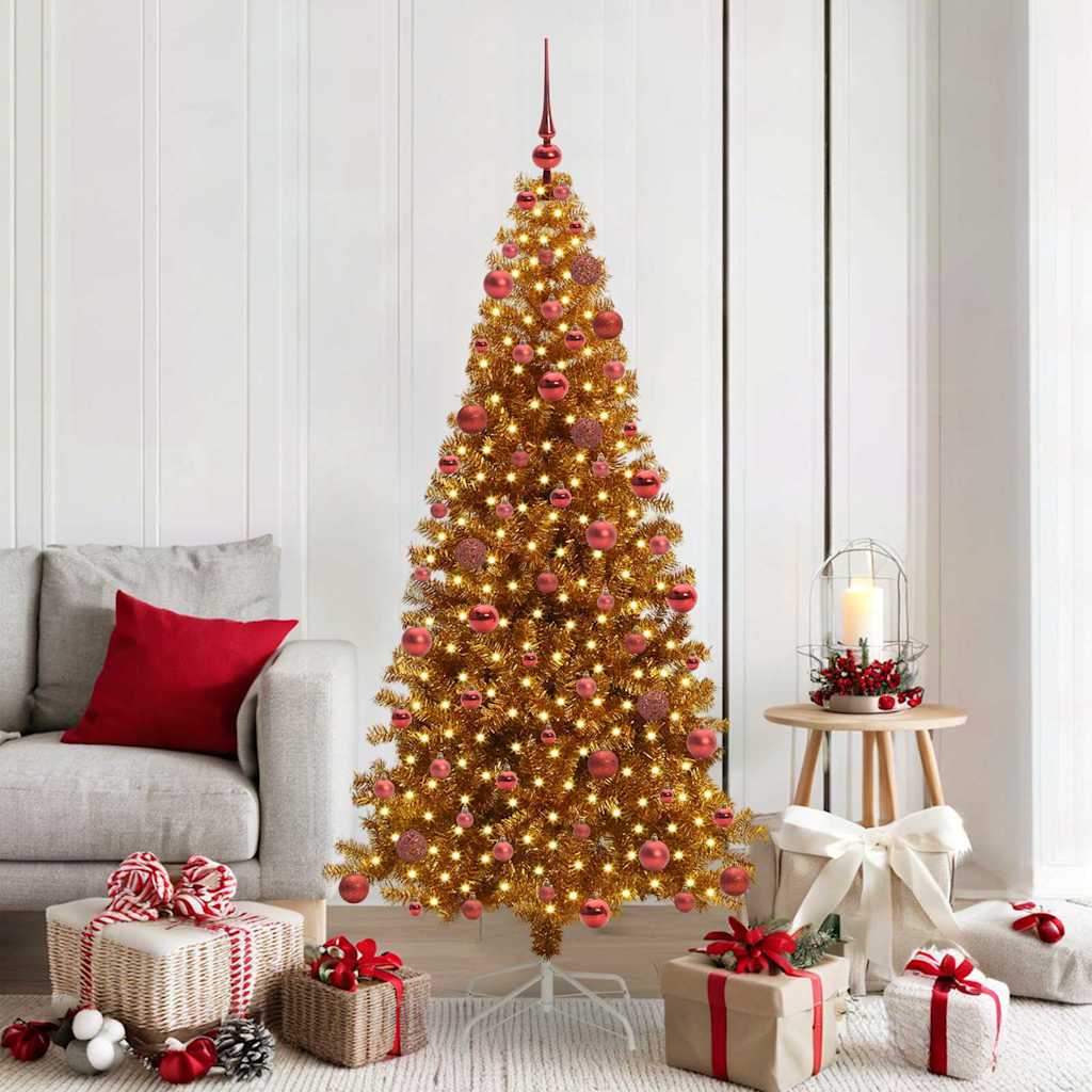 Christmas Tree Gold 180 cm PET