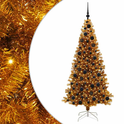 Christmas Tree Gold 180 cm PET