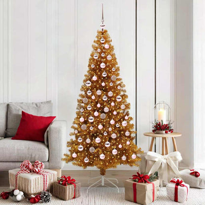 Christmas Tree Gold 180 cm PET