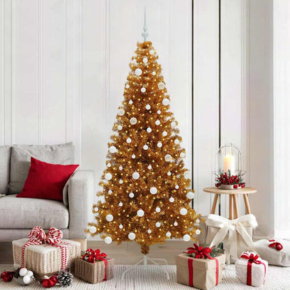 Christmas Tree Gold 180 cm PET