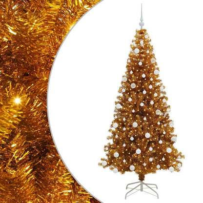 Christmas Tree Gold 180 cm PET