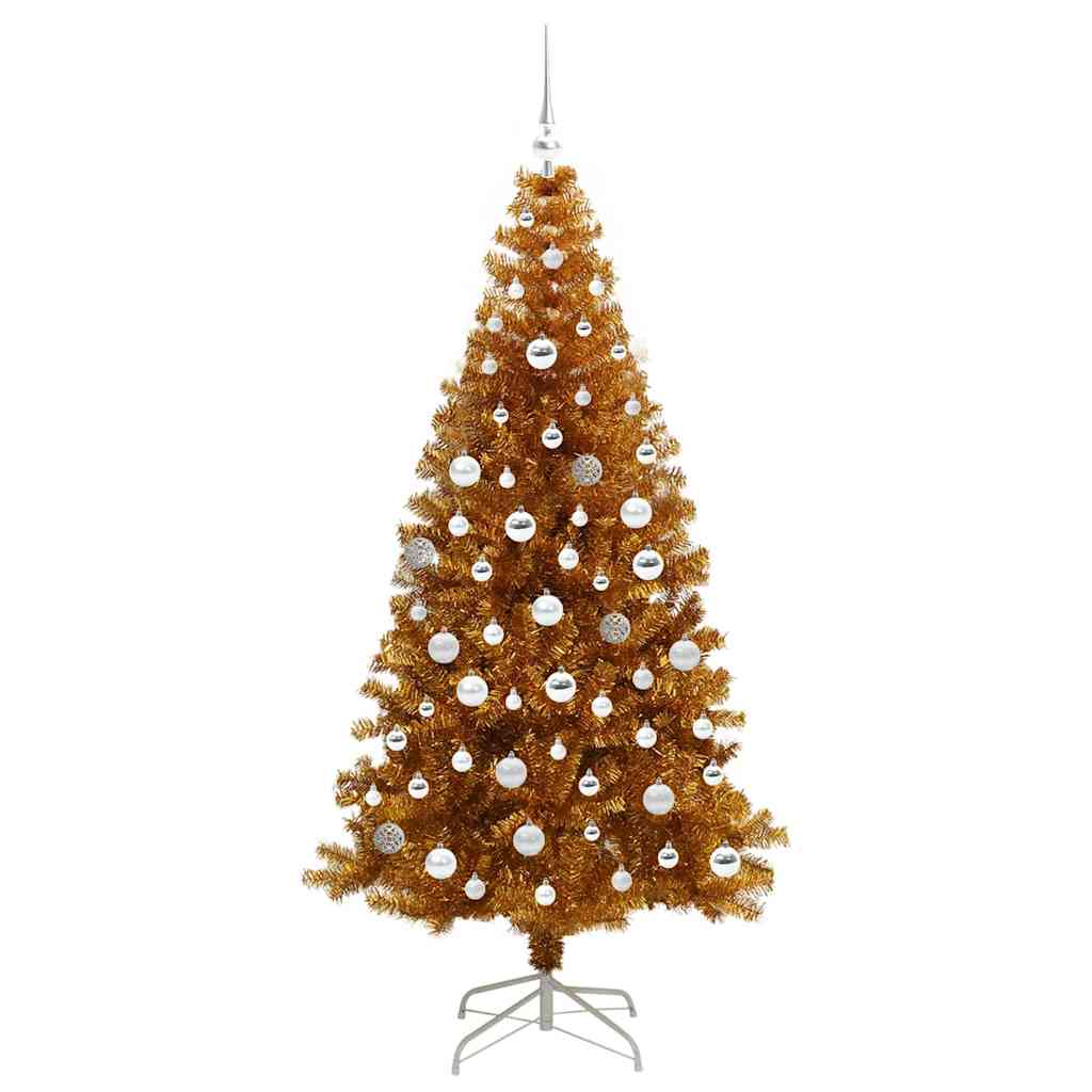 Christmas Tree Gold 180 cm PET