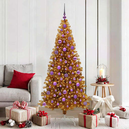Christmas Tree Gold 180 cm PET