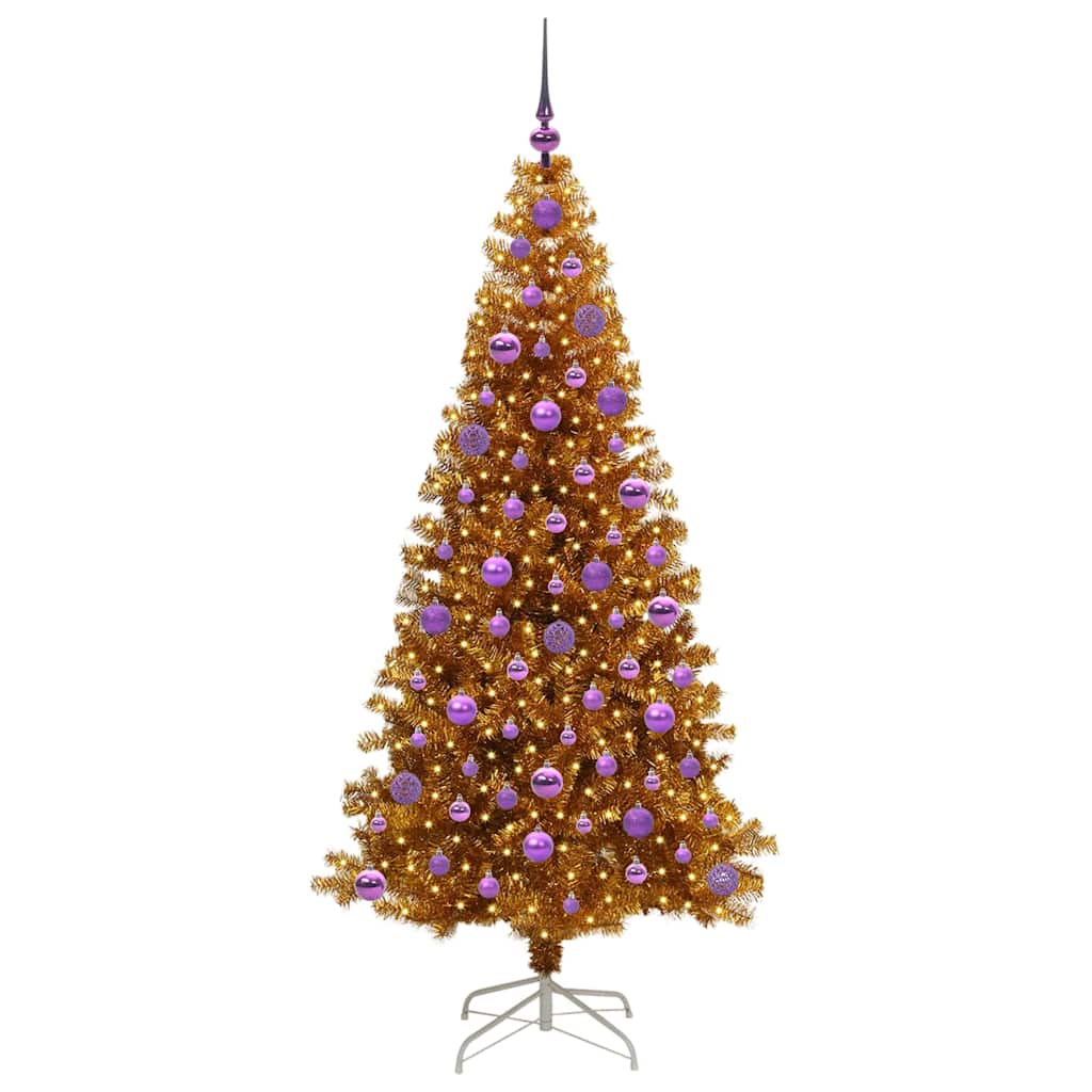 Christmas Tree Gold 180 cm PET
