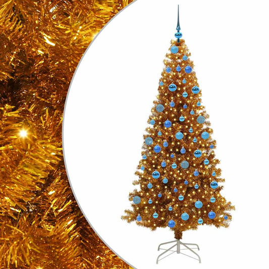 Christmas Tree Gold 180 cm PET