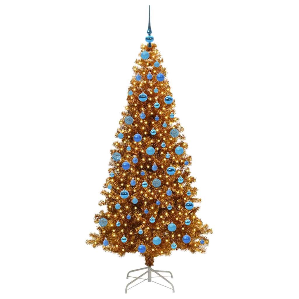 Christmas Tree Gold 180 cm PET