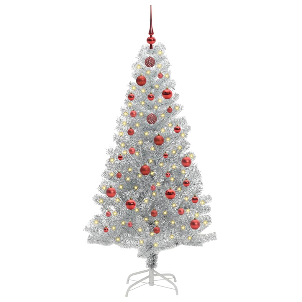 Christmas Tree Silver 150 cm PET