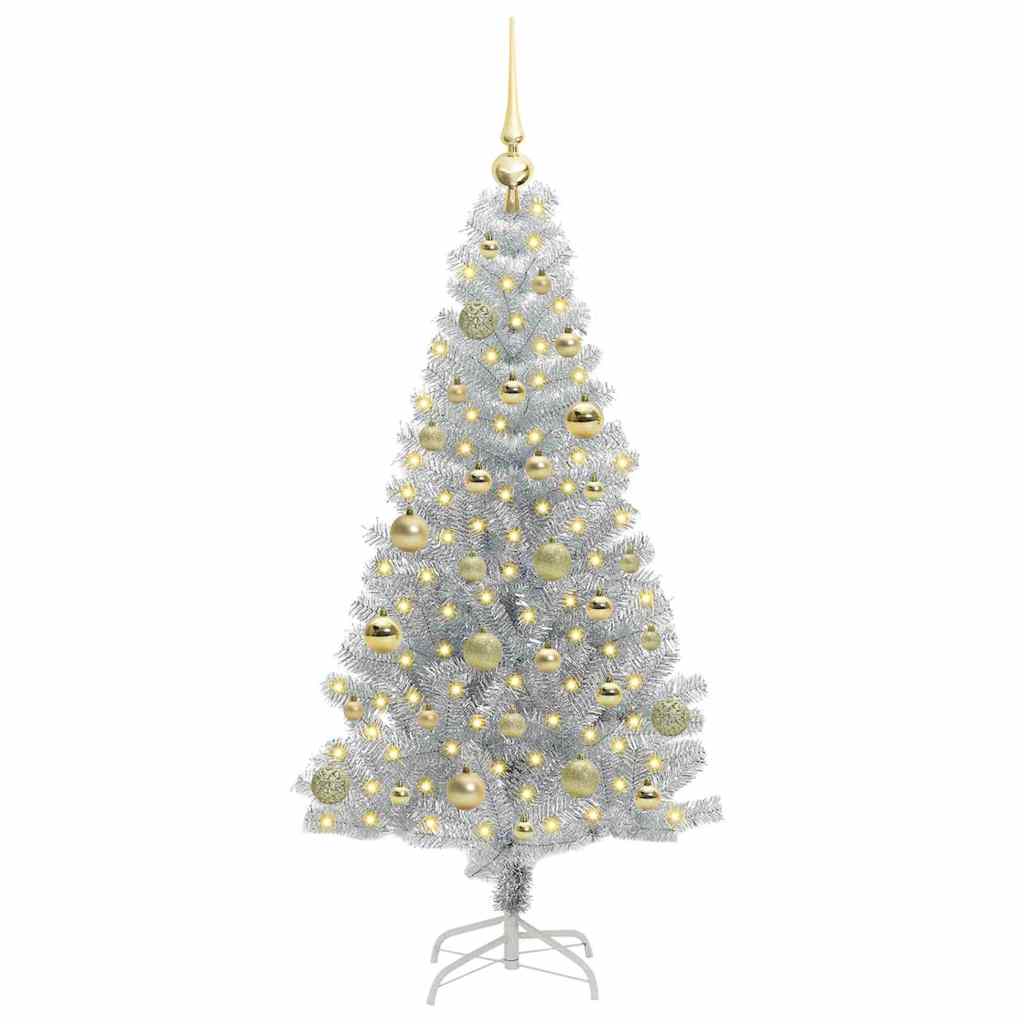 Christmas Tree Silver 150 cm PET