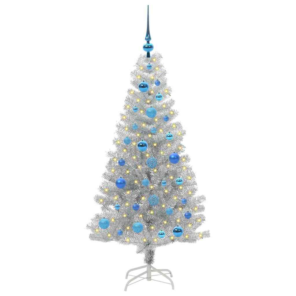 Christmas Tree Silver 150 cm PET