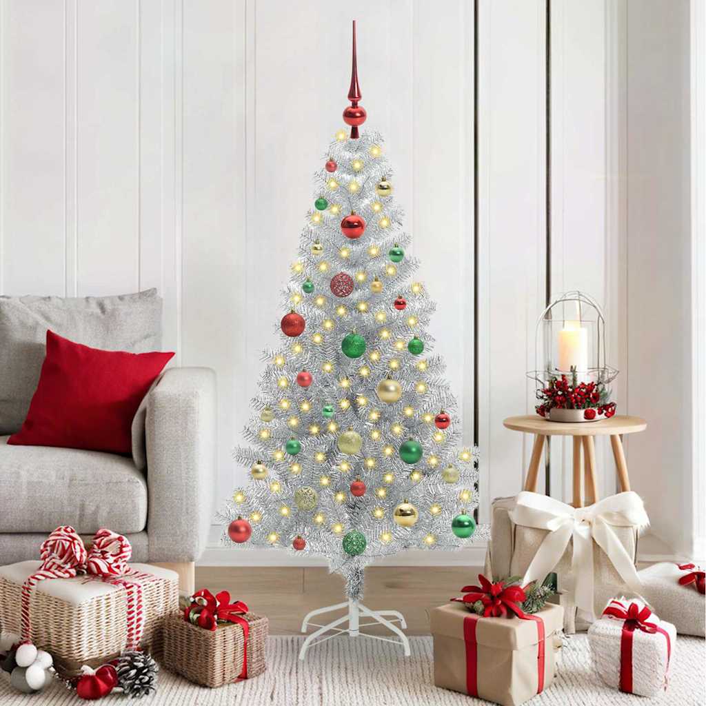 Christmas Tree Silver 150 cm PET