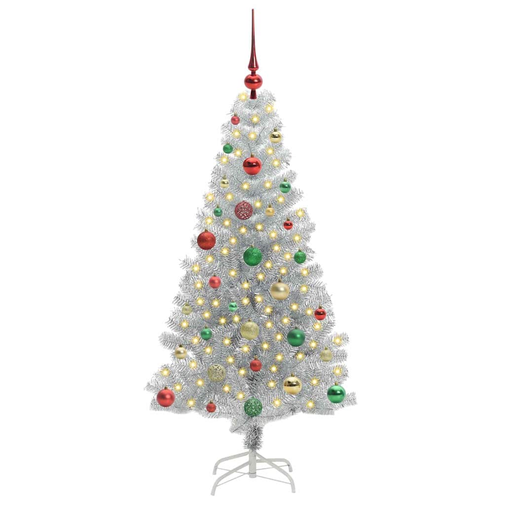 Christmas Tree Silver 150 cm PET