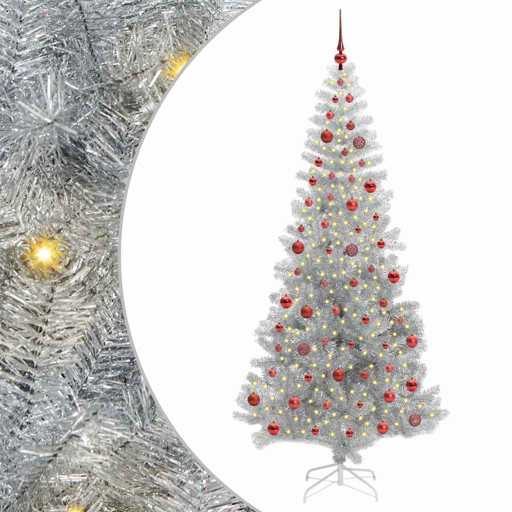 Christmas Tree Silver 210 cm PET