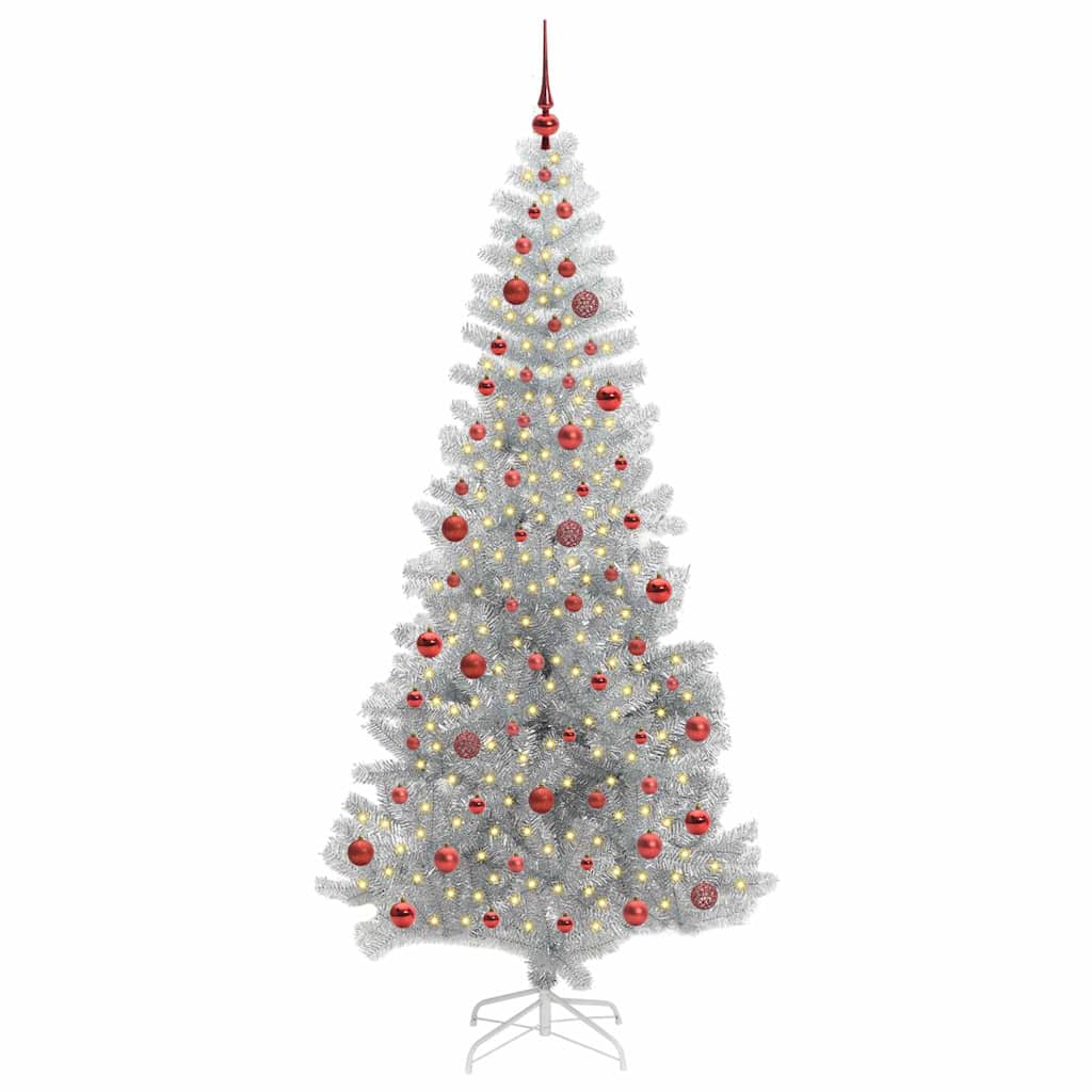 Christmas Tree Silver 210 cm PET