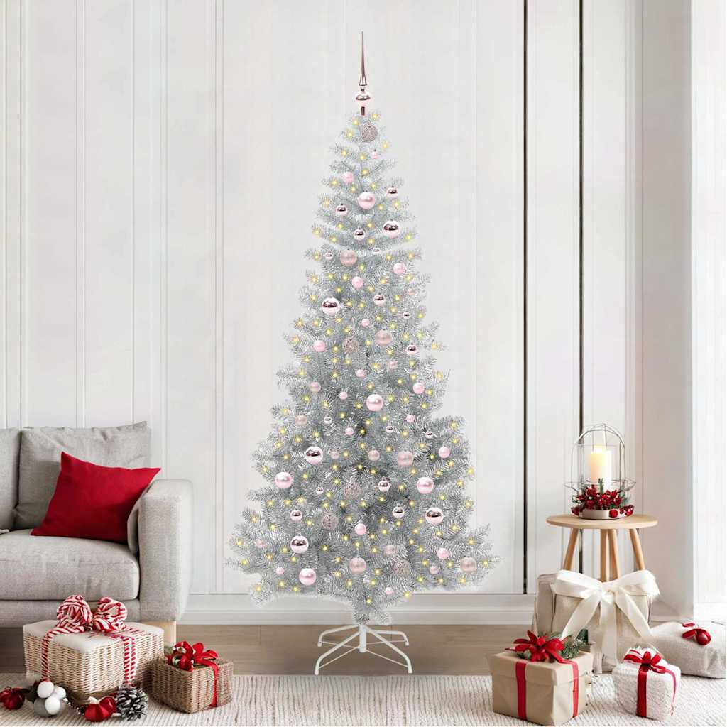 Christmas Tree Silver 210 cm PET