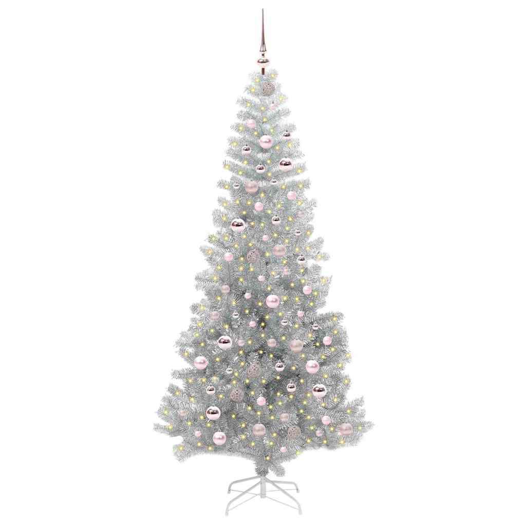 Christmas Tree Silver 210 cm PET