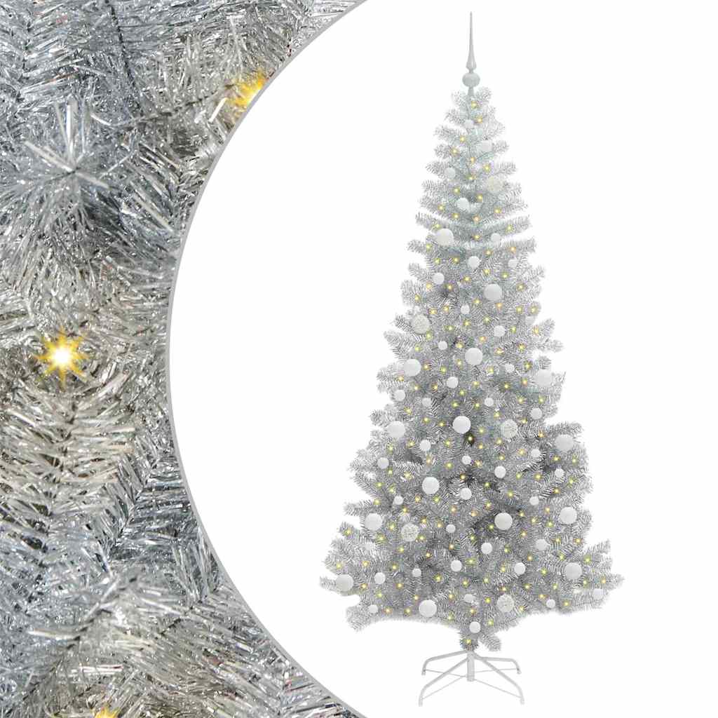 Christmas Tree Silver 210 cm PET
