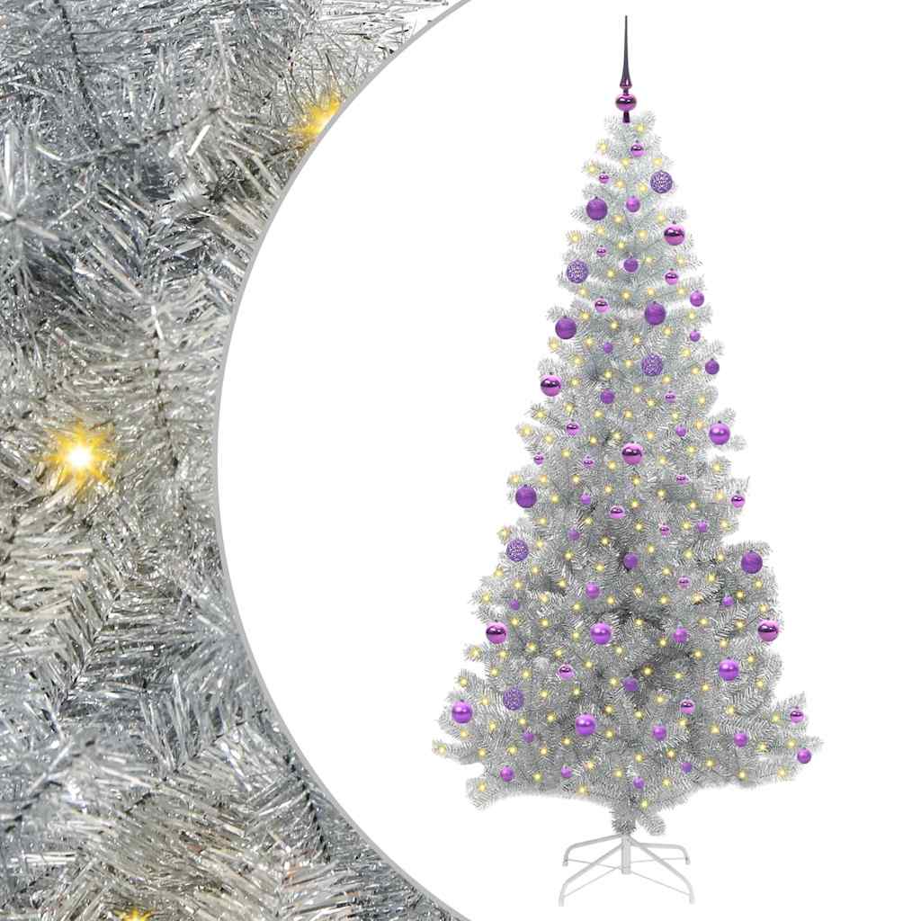 Christmas Tree Silver 210 cm PET