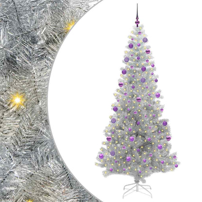 Christmas Tree Silver 210 cm PET