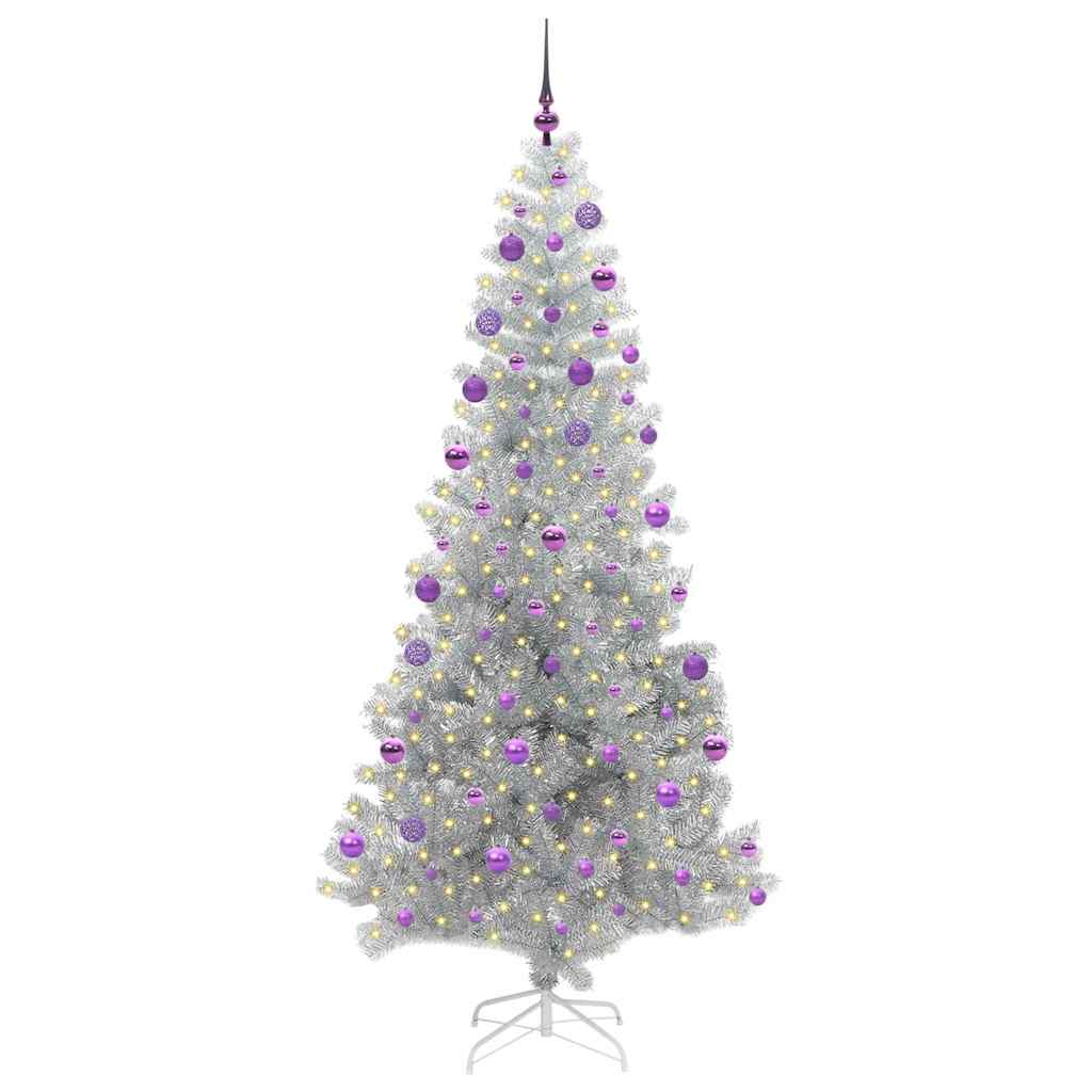 Christmas Tree Silver 210 cm PET