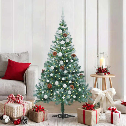 Artificial Christmas Tree with Stand Green 150 cm PVC and Steel