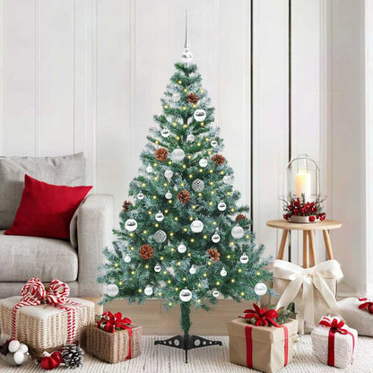 Artificial Christmas Tree with Stand Green 150 cm PVC and Steel