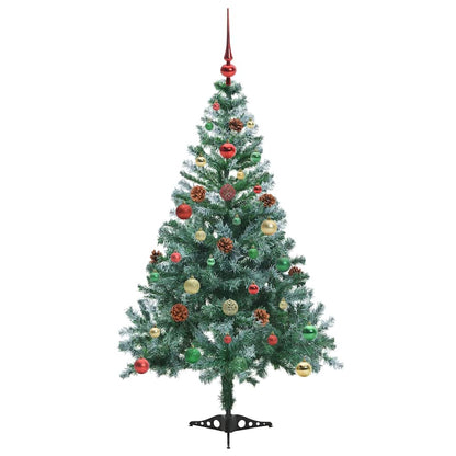 Artificial Christmas Tree with Stand Green 150 cm PVC and Steel