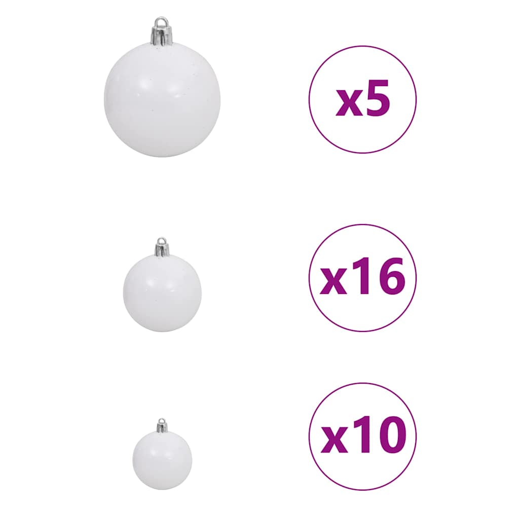 Artificial Christmas Tree with Stand Green 180 cm PVC and Steel