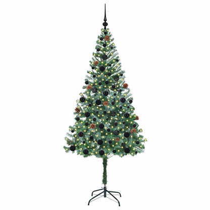 Artificial Christmas Tree with Stand Green 180 cm PVC and Steel