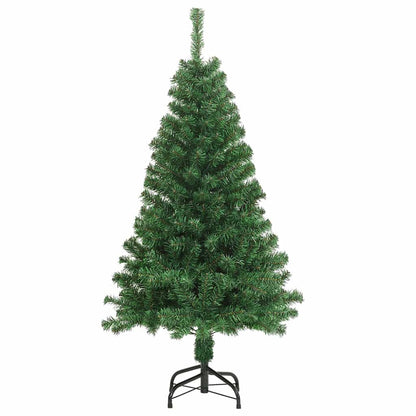 Artificial Christmas Tree with 150 LEDs with Stand Green 120 cm