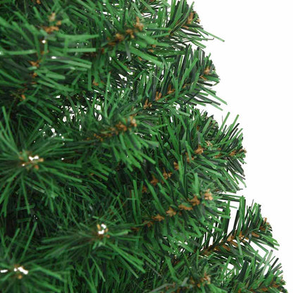 Artificial Christmas Tree with 150 LEDs with Stand Green 120 cm