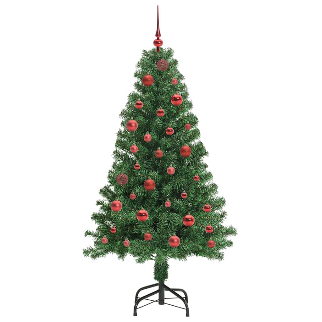 Artificial Christmas Tree with 150 LEDs with Stand Green 150 cm