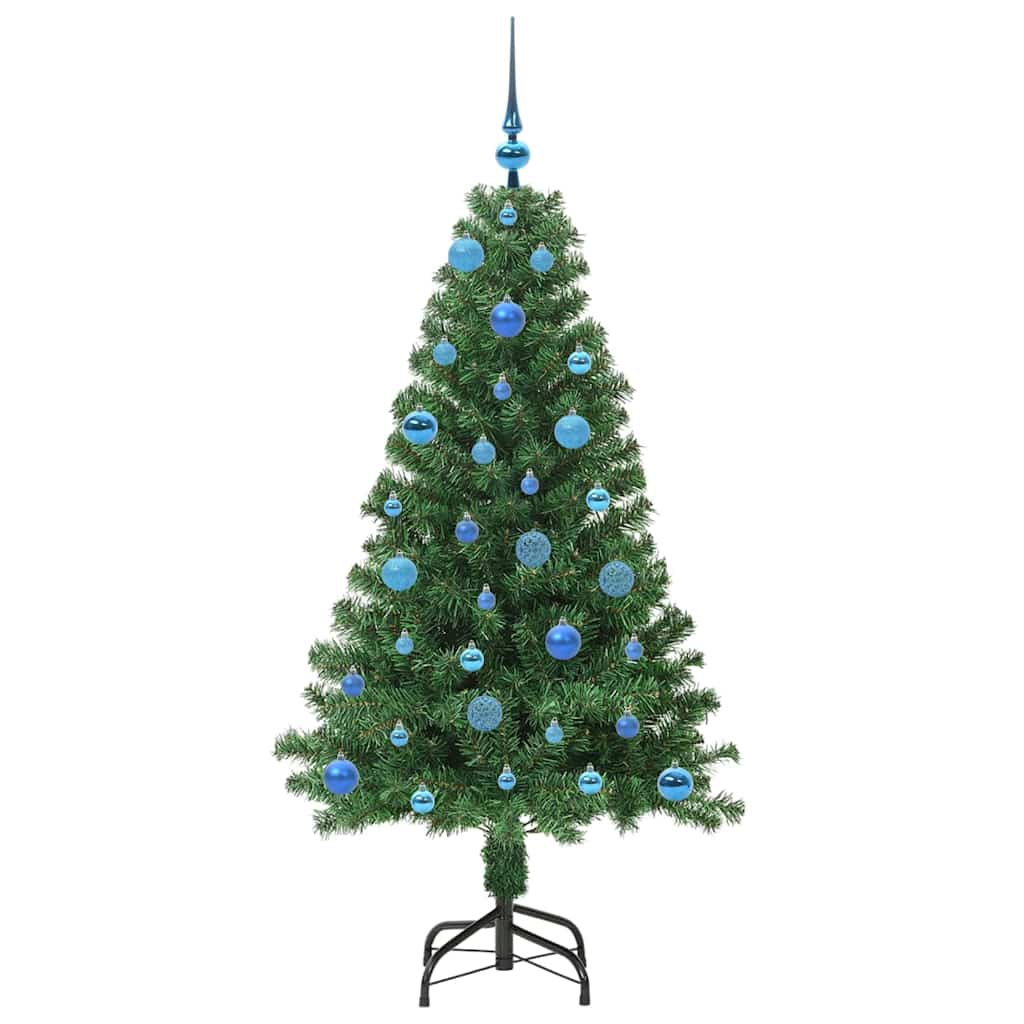Artificial Christmas Tree with 150 LEDs with Stand Green 150 cm