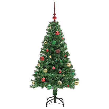 Artificial Christmas Tree with 150 LEDs with Stand Green 150 cm