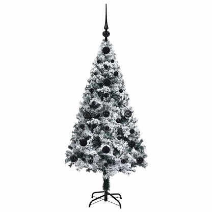 Artificial Christmas Tree with 150 LEDs with Stand White 120 cm