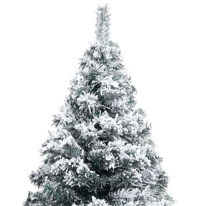 Artificial Christmas Tree with 150 LEDs with Stand White 120 cm