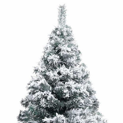 Artificial Christmas Tree with 150 LEDs with Stand White 150 cm