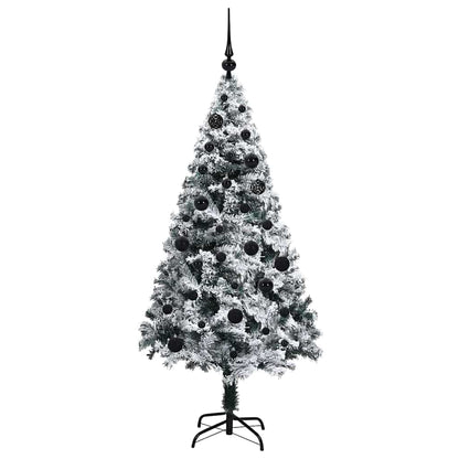 Artificial Christmas Tree with 150 LEDs with Stand White 150 cm