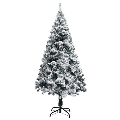 Artificial Christmas Tree with 150 LEDs with Stand White 150 cm