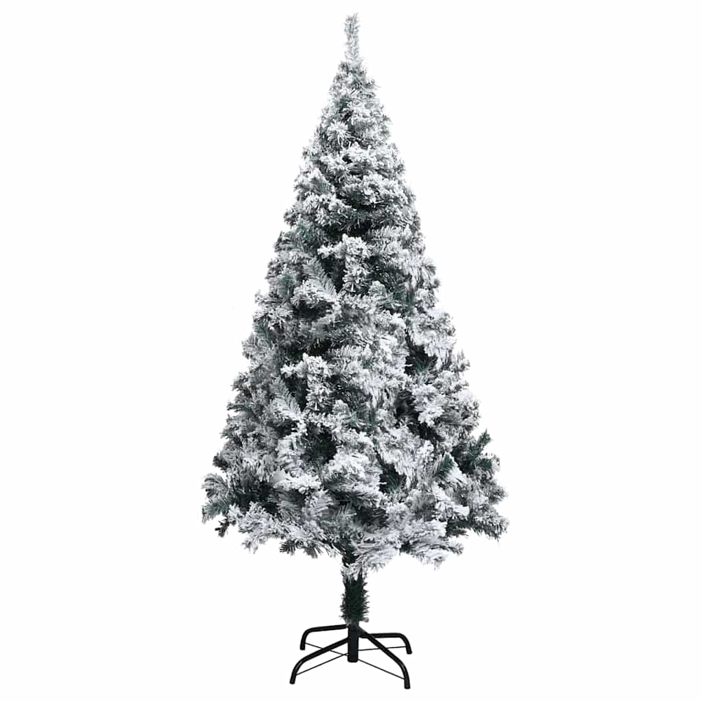 Artificial Christmas Tree with 150 LEDs with Stand White 150 cm