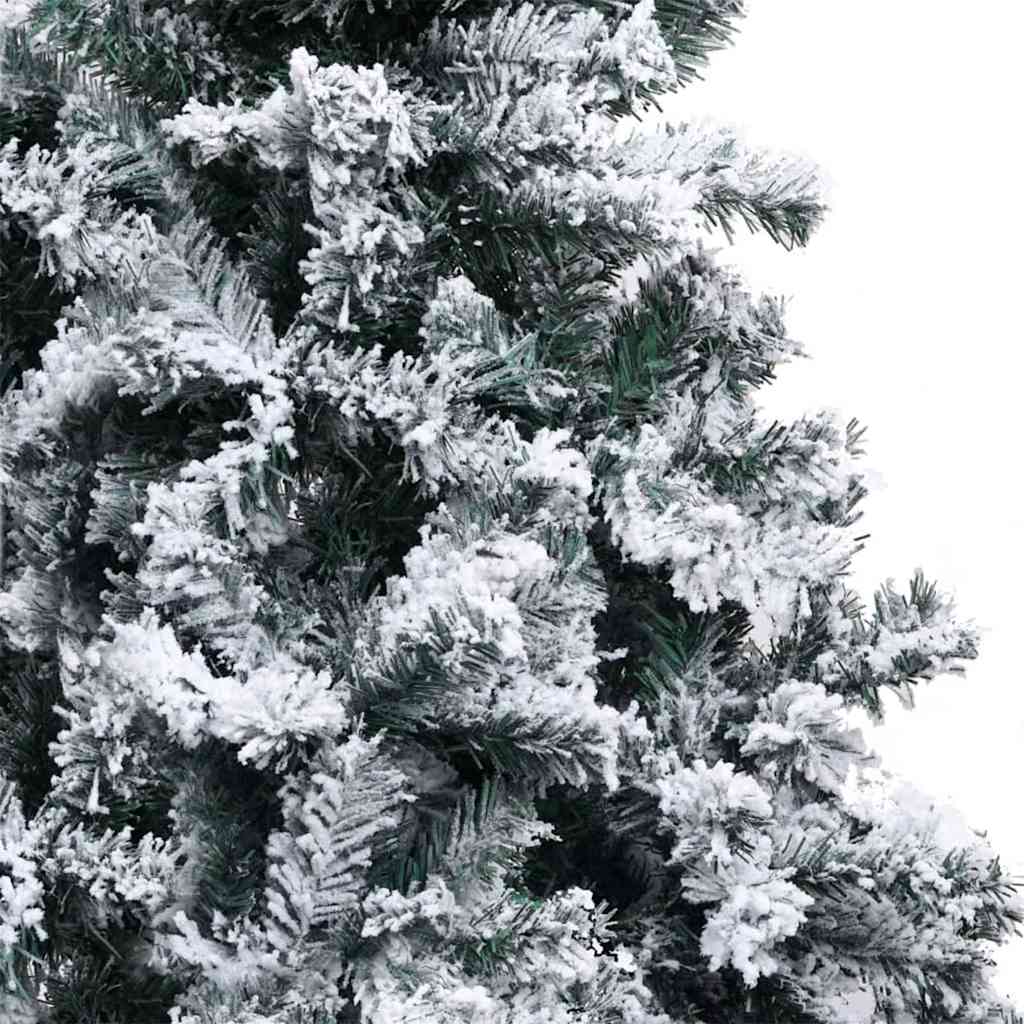 Artificial Christmas Tree with 300 LEDs with Stand White 180 cm