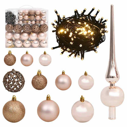 Artificial Christmas Tree with 300 LEDs with Stand White 180 cm