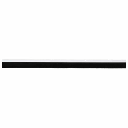 Screw-on Door Brush Seals 6 pcs White 100 cm Aluminium Alloy