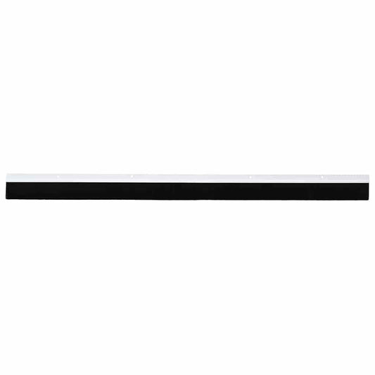 Screw-on Door Brush Seals 12 pcs White 100 cm Aluminium Alloy