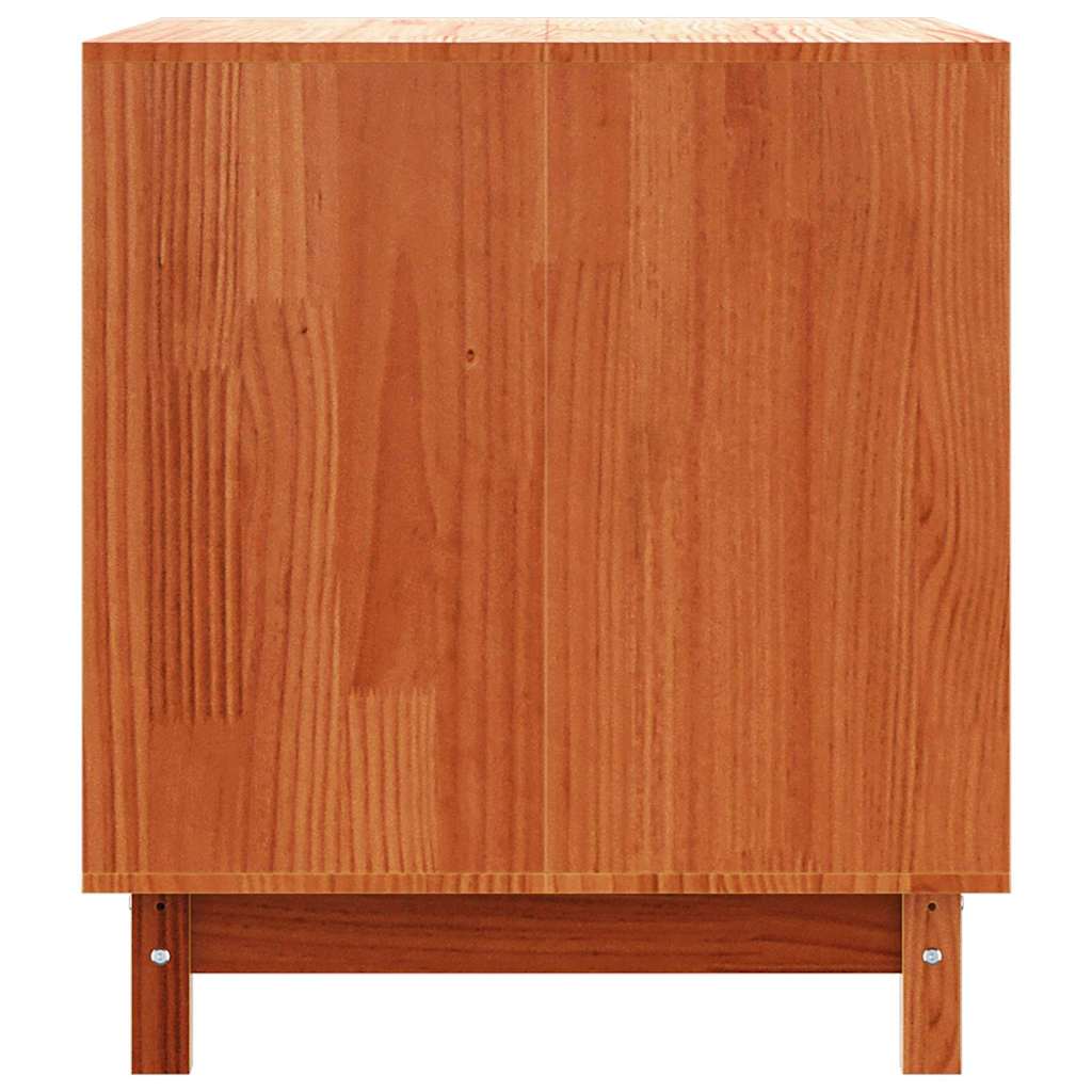 Dog House Wax Brown 100 x 70 x 70 cm Solid Pine Wood