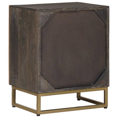 Handmade Bedside Cabinet Coffee Brown 40 x 30 x 50 cm